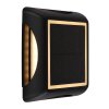 Globo AKRON applique murale solaire LED extérieure carrée moderne pour allée