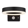 Globo SOLCOR applique murale solaire LED d'extérieur avec détecteur de mouvement 4000 Kelvin 600 Lumen 6 Watt