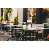 Globo VIONNA lampe solaire de table LED d'extérieur moderne avec interrupteur