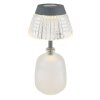 Globo VIONNA lampe solaire de table LED d'extérieur moderne avec interrupteur