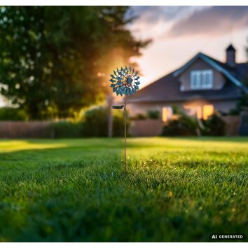 Globo ROSALI lampe solaire de jardin à piquer LED tulipe décorative d'extérieur