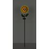 Globo CORALIE lampe solaire tournesol à piquer pour extérieur jardin et allée LED