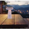 Globo MIRALIE lampe solaire de jardin à poser LED, 400 lm, design moderne pour extérieur