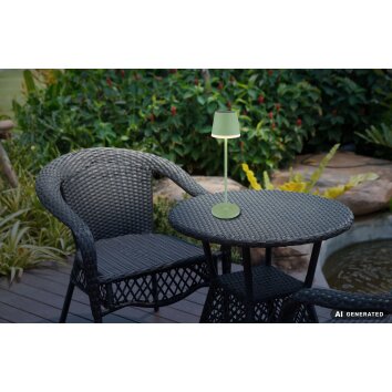 Globo VANNIESO lampe solaire de table d’extérieur moderne LED 3000 Kelvin 6 Watt
