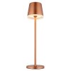 Globo VANNIESO lampe solaire de table d'extérieur LED abat-jour conique 10-flammes