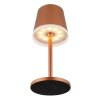 Globo VANNIESO lampe solaire de table d'extérieur LED abat-jour conique 10-flammes