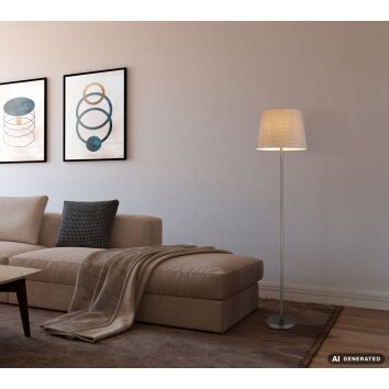 Globo Joris lampadaire moderne, lampe sur pied pour salon et salle à manger 151 cm