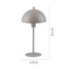 SCHÖNER WOHNEN-Kollektion ALI lampe de table champignon E14 design scandinave