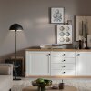 SCHÖNER WOHNEN-Kollektion ALI lampe sur pied demi-cercle avec interrupteur au pied
