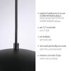 SCHÖNER WOHNEN-Kollektion ALI suspension demi-cercle, luminaire suspendu 38 cm