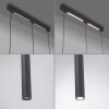 SCHÖNER WOHNEN-Kollektion DANTE suspension linéaire pour table à manger 3 flammes GU10 90 cm 14,4 W