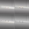 SCHÖNER WOHNEN-Kollektion ADRIANA ROUND LED suspension linéaire, luminaire suspendu 2 flammes, 160 cm, 2700-5000 Kelvin, 2880 Lumen, 24 Watt
