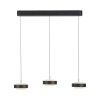SCHÖNER WOHNEN-Kollektion ELMO LED suspension salle à manger 3 flammes 88,5 cm