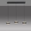 SCHÖNER WOHNEN-Kollektion ELMO LED suspension salle à manger 3 flammes 88,5 cm