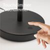 SCHÖNER WOHNEN-Kollektion ELMO lampe de table d'appoint LED moderne à interrupteur tactile