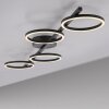 Schöner Wohnen-Kollektion MINI RITUS plafonnier LED à 4 anneaux moderne