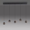 SCHÖNER WOHNEN-Kollektion LINI suspension LED 5 lumières réglable en hauteur