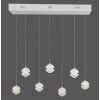 SCHÖNER WOHNEN-Kollektion LINI luminaire suspendu LED 7 flammes hauteur réglable