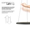 SCHÖNER WOHNEN-Kollektion QUILLO suspension ronde LED, hauteur réglable, 60 cm