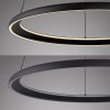 SCHÖNER WOHNEN-Kollektion QUILLO suspension ronde LED, hauteur réglable, 60 cm