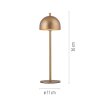 Schöner Wohnen-Kollektion BELLIS lampe à poser LED 3000 Kelvin 290 Lumen 2,5 Watt