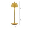 SCHÖNER WOHNEN-Kollektion BELLIS lampe de table LED, style moderne, 3000 K, 290 lm