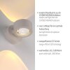 SCHÖNER WOHNEN-Kollektion CHIA applique murale LED éclairage haut et bas moderne