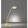 Lampe à poser Honsel Dent LED Laiton, 1 lumière, Changeur de couleurs