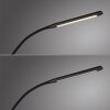 Paul Neuhaus lampadaire LED ELLY, bras arqué réglable, blanc réglable 2700-5000 Kelvin