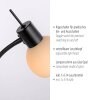 Leuchten Direkt Lampe de bureau LOKI à bras flexible, 3000 Kelvin blanc chaud