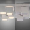 Leuchten Direkt plafonnier géométrique TETRIS, relief décalé, LED 3000 Kelvin blanc chaud