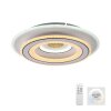 Leuchten Direkt plafonnier LED TOLAGO, télécommande, blanc réglable 2700-5000 Kelvin