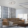 Leuchten Direkt plafonnier LED TOLAGO, télécommande, blanc réglable 2700-5000 Kelvin