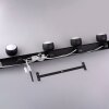 Leuchten Direkt Suspension LED BALLINI, réglable en hauteur, 3000 Kelvin chaud