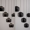 Leuchten Direkt Suspension LED BALLINI, réglable en hauteur, 3000 Kelvin chaud