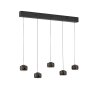 Leuchten Direkt Suspension LED BALLINI, réglable en hauteur, 3000 Kelvin chaud