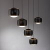 Leuchten Direkt Suspension LED BALLINI, réglable en hauteur, 3000 Kelvin chaud