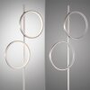 Leuchten Direkt lampadaire LED RITUS à 2 cercles décalés, blanc chaud 3000 Kelvin