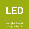 Leuchten Direkt lampadaire LED RITUS à 2 cercles décalés, blanc chaud 3000 Kelvin