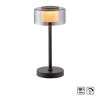 Paul Neuhaus, lampe à poser LED RIKA à variateur tactile avec mémoire, design moderne
