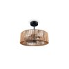 Reality Ventilateur de plafond lumineux Smillum avec télécommande, 3 vitesses