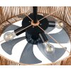 Reality Ventilateur de plafond lumineux Smillum avec télécommande, 3 vitesses