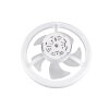 Reality Ventilateur de plafond Pajala, LED, blanc réglable 2700-6500 Kelvin