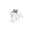 Reality Ventilateur de plafond LED Moss, blanc réglable 2700-6500 Kelvin, 6 vitesses
