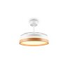Reality Ventilateur de plafond LED Volda, blanc réglable 2700-6500 Kelvin, télécommandé