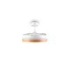 Reality Ventilateur de plafond LED Volda, blanc réglable 2700-6500 Kelvin, télécommandé