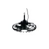 Reality Ventilateur LED Oslo dimmable par télécommande, blanc réglable 2700-6500 Kelvin