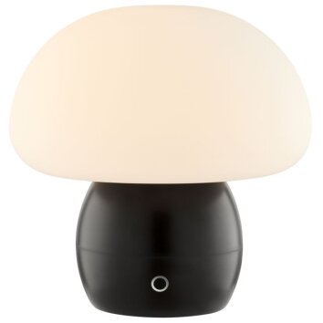 Brilliant Lampe à poser LED Dupos, silhouette de champignon, 2700 Kelvin blanc chaud