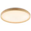 Brilliant Plafonnier rond et plat LED Alson, blanc réglable 3000-6500 Kelvin