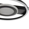 Brilliant plafonnier LED Maureen RGB, température de couleur réglable 3000-6500 Kelvin